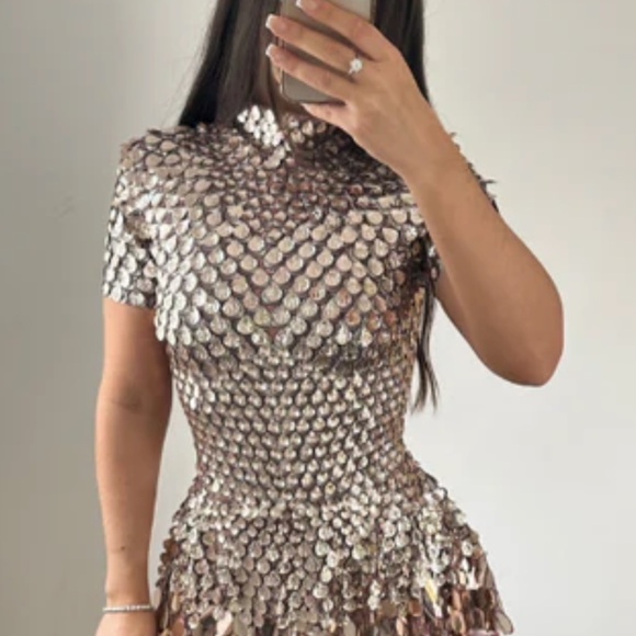 Angel Lane ATHENA MINI- CHAMPAGNE Never Worn - Picture 2 of 2